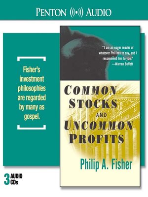 cover image of Common Stocks and Uncommon Profits